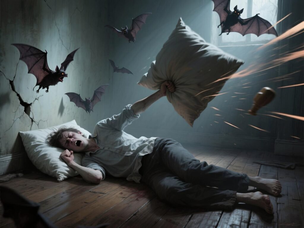 Dream about killing bats