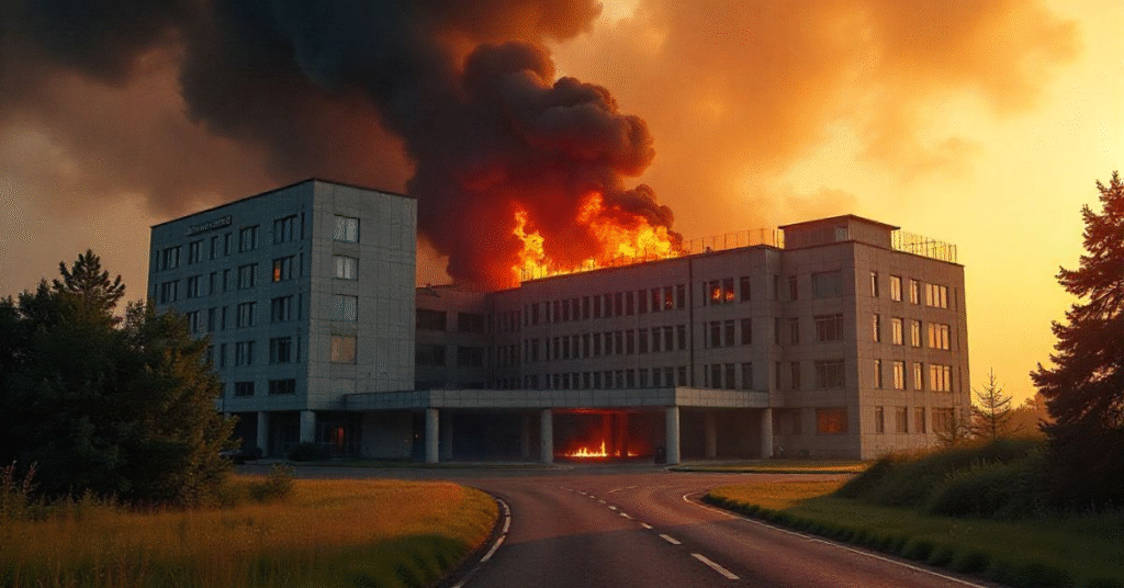 Dream of a Hospital on Fire