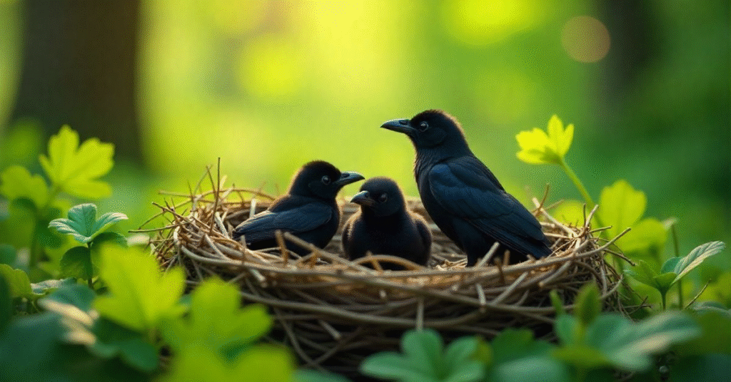 Baby Crows