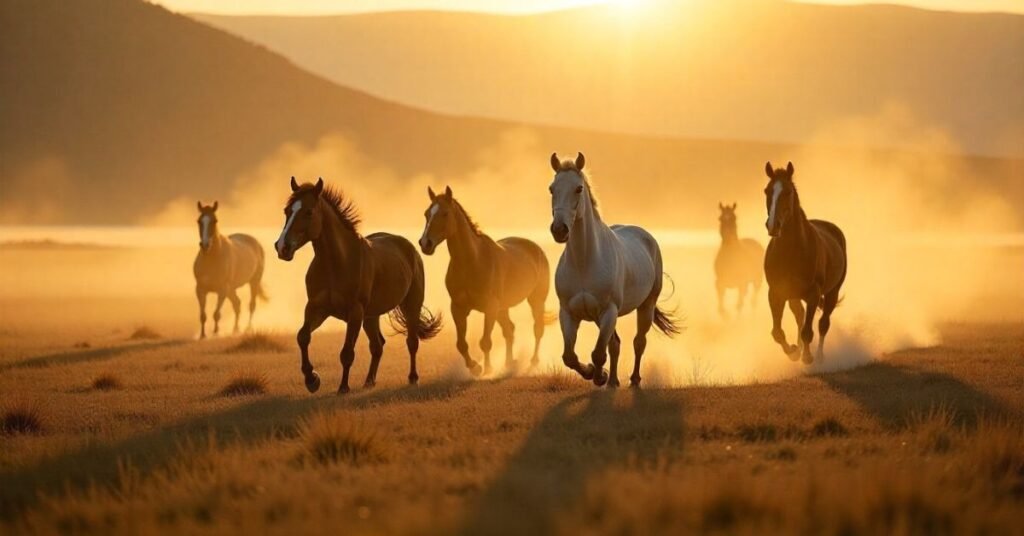 Seeing a Horse in Dressage or Competition