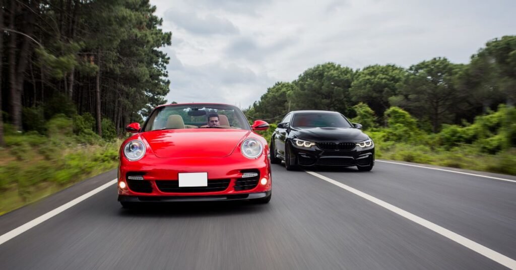 Driving Off a Cliff or Mountain